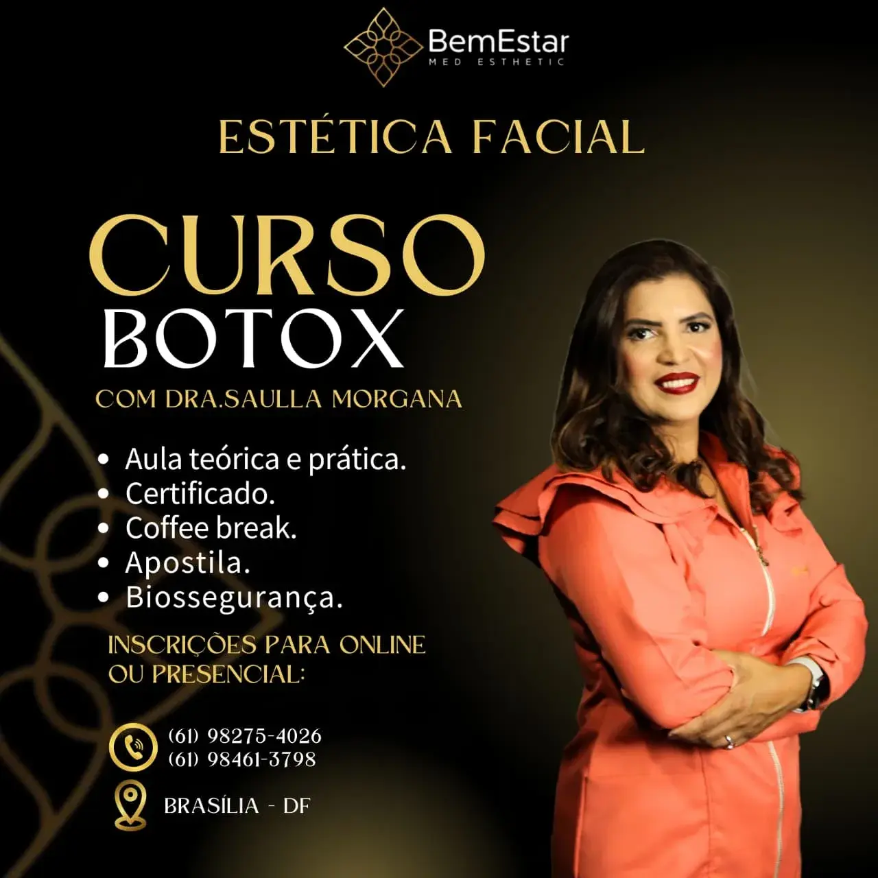 Curso de Botox com Dra. Saulla Morgana
